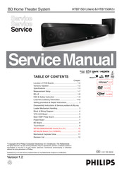 Philips HTB7150/98 Service Manual