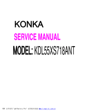 Konka KDL55XS718ANT Service Manual