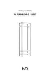 Hay WARDROBE UNIT Instruction Manual