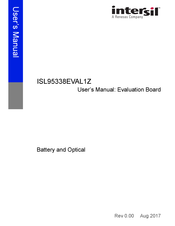 Renesas intersil ISL95338EVAL1Z User Manual