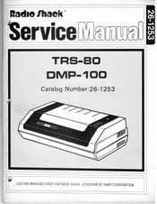 Radio Shack 26-1253 Service Manual