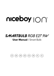 Niceboy ion SMARTBULB RGB E27 9W User Manual