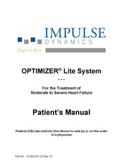 Impulse Dynamics OPTIMIZER Lite System Patient Manual