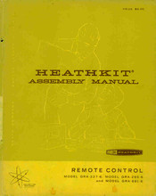 Heathkit GRA-681-6 Assembly Manual