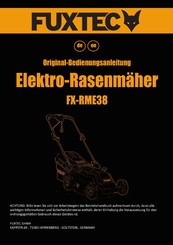 FUXTEC FX-RME38 Manual
