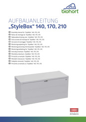 Biohort StyleBox 140 Assembly Manual