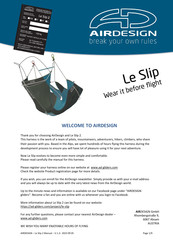 AirDesign Le Slip Manual