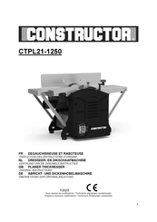 Constructor CTPL21-1250 Original Instructions Manual