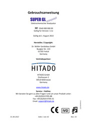 HITADO 0540 000 000 00 Instruction Manual