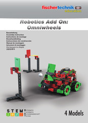 fischertechnik Robotics Add On: Omniwheels Assembly Instruction Manual