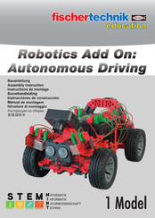 fischertechnik Robotics Add On: Autonomous Driving Assembly Instruction Manual
