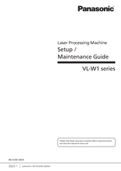 Panasonic VL-W1A00 Setup And Maintenance Manual