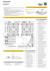 ASROCK Rack SP2C741D16X-2T Quick Installation Manual
