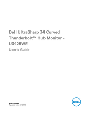 Dell Thunderbolt UltraSharp 34 User Manual