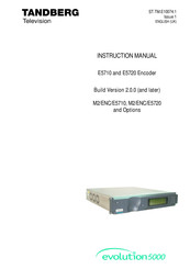 TANDBERG evolution 5000 E5720 Instruction Manual