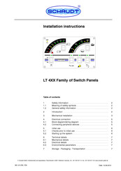 Schaudt LT 4 Series Installation Instructions Manual