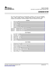 Texas Instruments ADS8481EVM User Manual