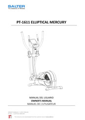 Salter PT-1611 ELLIPTICAL MERCURY Owner's Manual