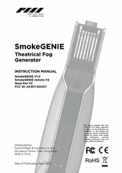 PMI SmokeGENIE Instruction Manual