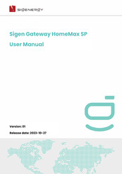 Sigenergy Sigen Gateway HomeMax SP User Manual