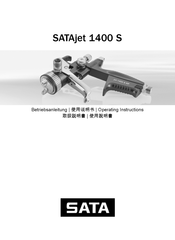 SATA SATAjet 1400 S Operating Instructions Manual