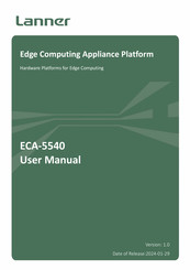 Lanner ECA-5540 User Manual
