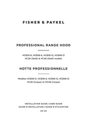 Fisher & Paykel HCB3612N Installation Manual
