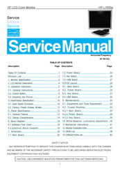 HP L1950g Service Manual