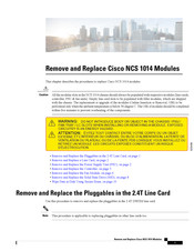 Cisco NCS 1014 Manual