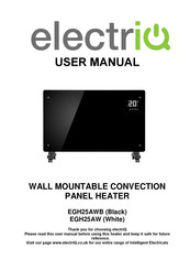 ElectrIQ EGH25AW User Manual