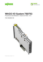 WAGO 753 Series Product Manual