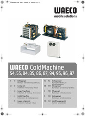 Waeco ColdMachine 96 Installation And Operating Manual