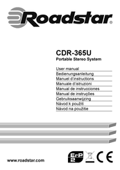 Roadstar CDR-365U User Manual