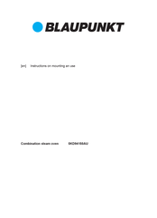 Blaupunkt 5KD94150AU Instructions On Mounting An Use