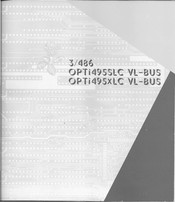 A-Trend OPTI495SLC VL-BUS 3/486 Manual