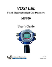 mPower Electronics VOXI LEL MP820 User Manual