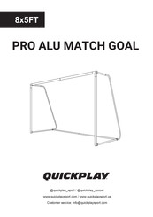 Quickplay PRO ALU MATCH GOAL Manual
