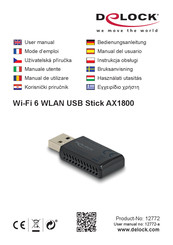 DeLOCK 12772 User Manual