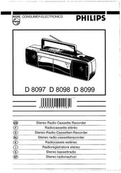 Philips D 8099 Manual