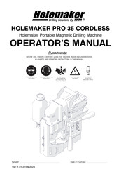 Itm HOLEMAKER PRO 35 Operator's Manual