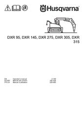 Husqvarna DXR 95 Operator's Manual