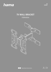 Hama 00 220847 Operating Instructions Manual