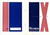 Olympus X Instructions Manual