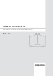 Steibel Eltron DEM 6 220 Instructions For Operating And Installation