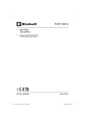 EINHELL 42.600.28 Operating Instructions Manual