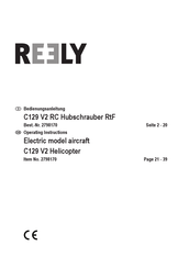 Reely C129 V2 Operating Instructions Manual
