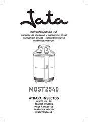 Jata MOST2540 Instructions For Use Manual