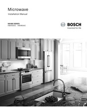 Bosch HMV8044C Installation Manual