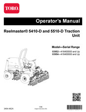 Toro Reelmaster 5510-D Operator's Manual