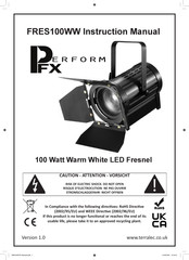 Perform FX FRES100WW Instruction Manual